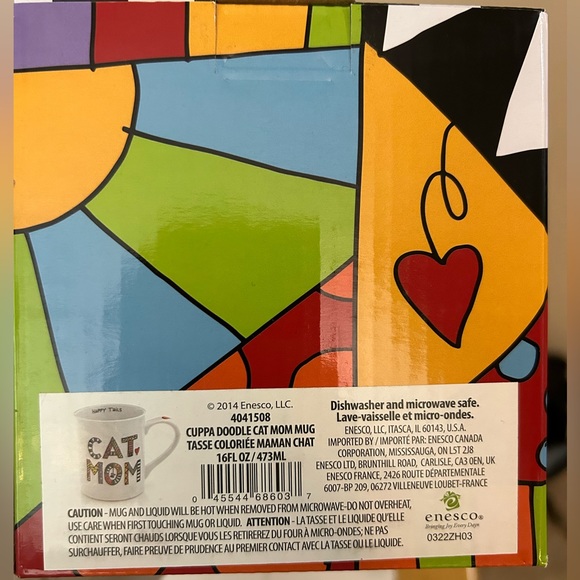 Cat Mom Mug by Cuppa Doodles - Picture 4 of 4